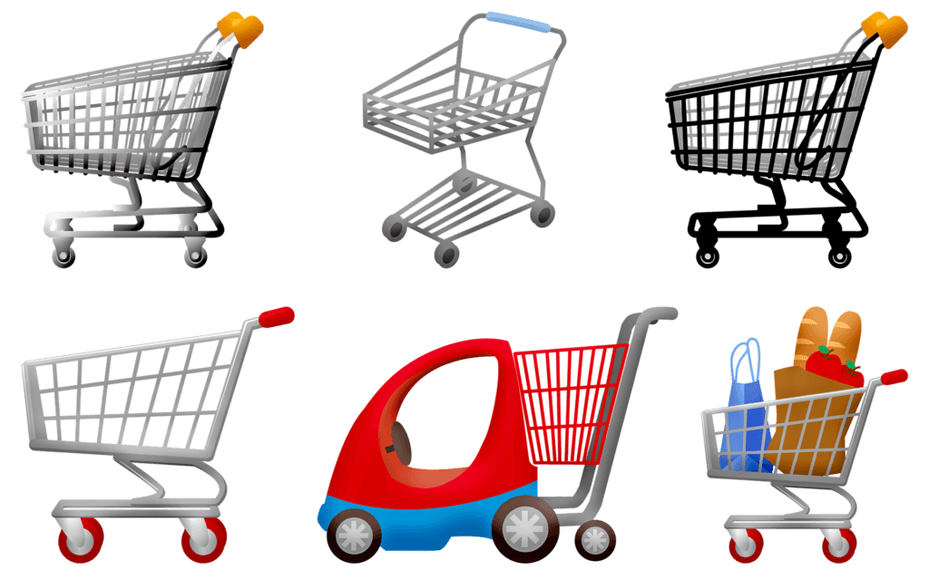 Grocery cycles of walmart store