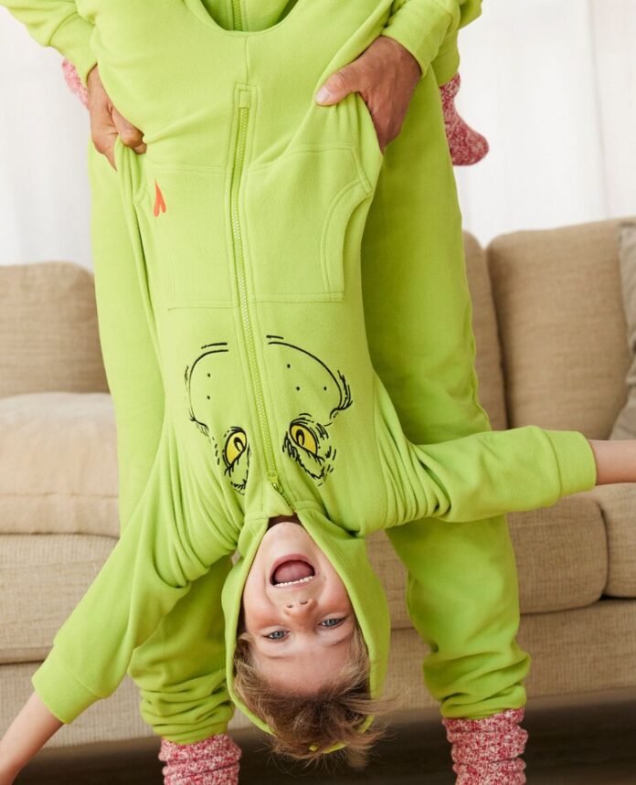 Grinch Pajamas from the Grinch Costume